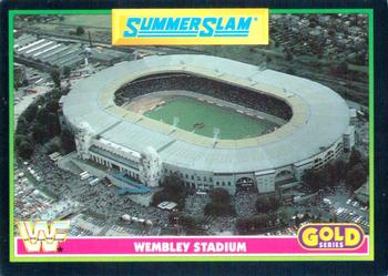 1992 Merlin WWF Gold Series Part 1 #1 Wembley Stadium Front