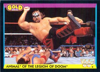 1992 Merlin WWF Gold Series Part 1 #34 Animal of Legion of Doom Front