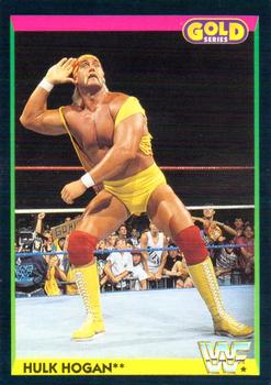 1992 Merlin WWF Gold Series Part 1 #63 Hulk Hogan Front