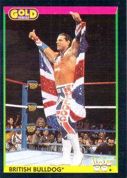 1992 Merlin WWF Gold Series Part 1 #64 British Bulldog Front