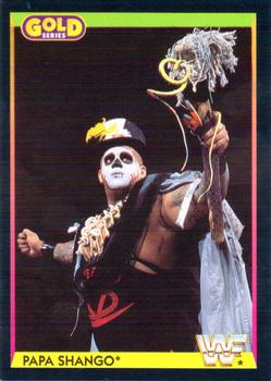 1992 Merlin WWF Gold Series Part 1 #65 Papa Shango Front