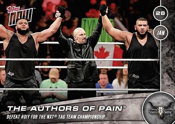 2016 Topps Now NXT #9 The Authors of Pain Front