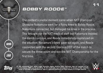 2016 Topps Now NXT #11 Bobby Roode Back