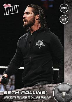 2016 Topps Now NXT #12 Seth Rollins Front