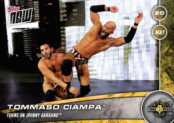 2016 Topps Now NXT #18 Tommaso Ciampa / Johnny Gargano Front