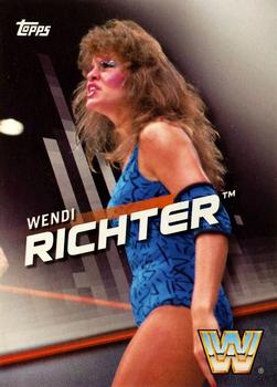 2016 Topps WWE Divas Revolution #1 Wendi Richter Front