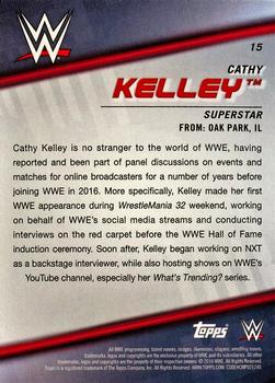 2016 Topps WWE Divas Revolution #15 Cathy Kelley Back