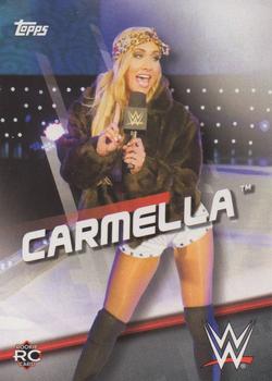 2016 Topps WWE Divas Revolution #18 Carmella Front