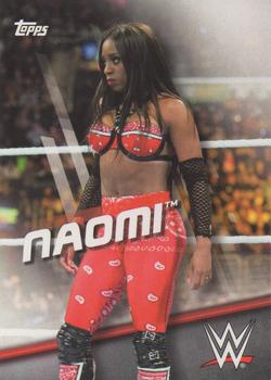 2016 Topps WWE Divas Revolution #27 Naomi Front