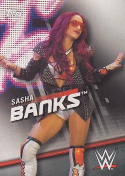2016 Topps WWE Divas Revolution #33 Sasha Banks Front