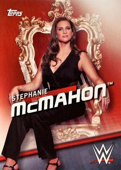 2016 Topps WWE Divas Revolution #34 Stephanie McMahon Front