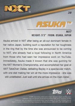 2016 Topps WWE Divas Revolution #38 Asuka Back