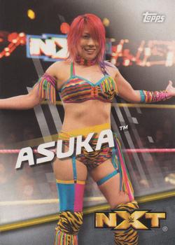 2016 Topps WWE Divas Revolution #38 Asuka Front