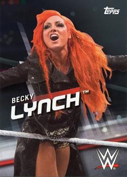 2016 Topps WWE Divas Revolution - Silver #16 Becky Lynch Front
