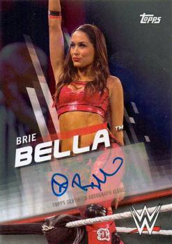 2016 Topps WWE Divas Revolution - Autographs Silver #17 Brie Bella Front