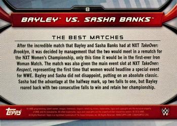 2016 Topps WWE Divas Revolution - Best Matches #8 Bayley Back