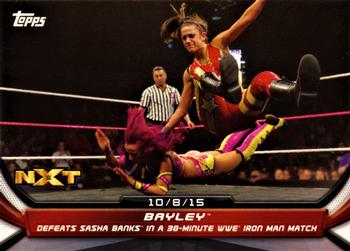 2016 Topps WWE Divas Revolution - Best Matches #8 Bayley Front