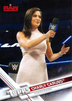 2017 Topps WWE #12 Charly Caruso Front
