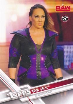 2017 Topps WWE #26a Nia Jax Front