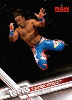 2017 Topps WWE #34a Xavier Woods Front