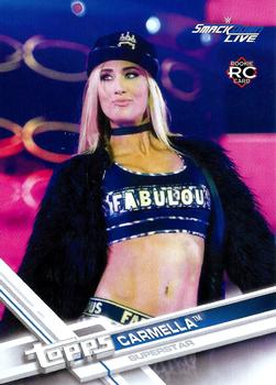 2017 Topps WWE #38 Carmella Front