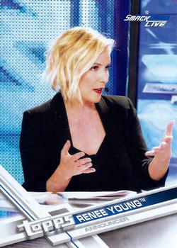2017 Topps WWE #56 Renee Young Front