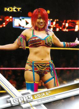 2017 Topps WWE #62a Asuka Front