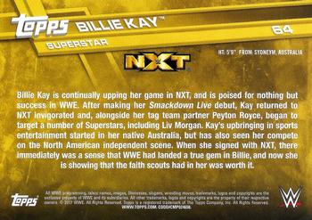 2017 Topps WWE #64 Billie Kay Back