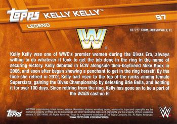 2017 Topps WWE #97 Kelly Kelly Back