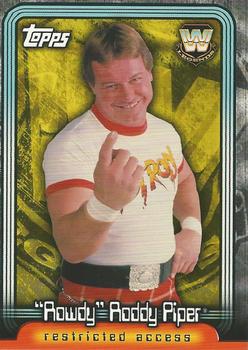 2006 Topps WWE Insider English (UK) - Legends #L14 Rowdy Roddy Piper Front