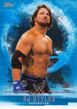 2017 Topps WWE Undisputed #2 AJ Styles Front