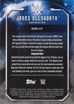 2017 Topps WWE Undisputed #16 James Ellsworth Back