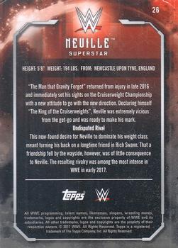 2017 Topps WWE Undisputed #26 Neville Back