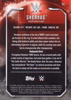 2017 Topps WWE Undisputed #35 Sheamus Back