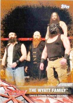 2017 Topps WWE Road To Wrestlemania - Bronze #8 The Wyatt Family Front