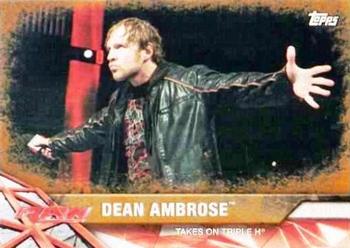 2017 Topps WWE Road To Wrestlemania - Bronze #39 Dean Ambrose Front