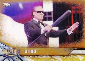 2017 Topps WWE Road To Wrestlemania - Bronze #51 Sting Front