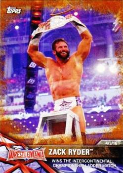 2017 Topps WWE Road To Wrestlemania - Bronze #56 Zack Ryder Front