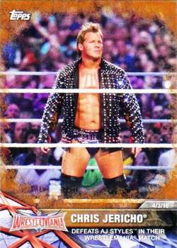 2017 Topps WWE Road To Wrestlemania - Bronze #57 Chris Jericho Front