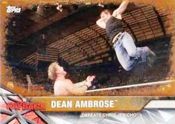 2017 Topps WWE Road To Wrestlemania - Bronze #80 Dean Ambrose Front