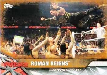 2017 Topps WWE Road To Wrestlemania - Bronze #83 Roman Reigns Front
