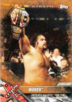 2017 Topps WWE Road To Wrestlemania - Bronze #85 Rusev Front