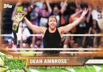 2017 Topps WWE Road To Wrestlemania - Bronze #94 Dean Ambrose Front