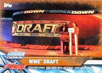 2017 Topps WWE Road To Wrestlemania - Bronze #97 WWE Draft Front