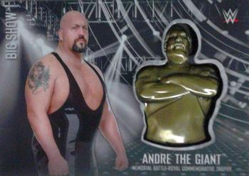 2017 Topps WWE Road To Wrestlemania - Andre the Giant Battle Royal Commemorative Trophy Relics #NNO Big Show Front