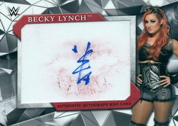 2017 Topps WWE Road To Wrestlemania - Autograph Kiss Cards #NNO Becky Lynch Front