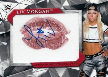 2017 Topps WWE Road To Wrestlemania - Autograph Kiss Cards #NNO Liv Morgan Front