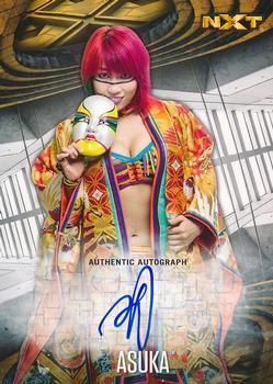 2017 Topps WWE Road To Wrestlemania - Autographs #NNO Asuka Front