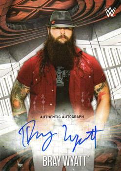 2017 Topps WWE Road To Wrestlemania - Autographs #NNO Bray Wyatt Front
