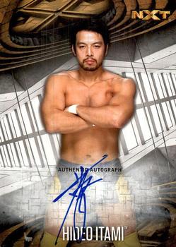 2017 Topps WWE Road To Wrestlemania - Autographs #NNO Hideo Itami Front